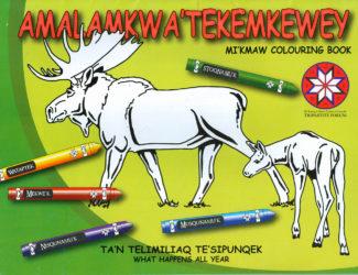 Amalamkwa’Tekemkewey: Mi’kmaw Colouring Book