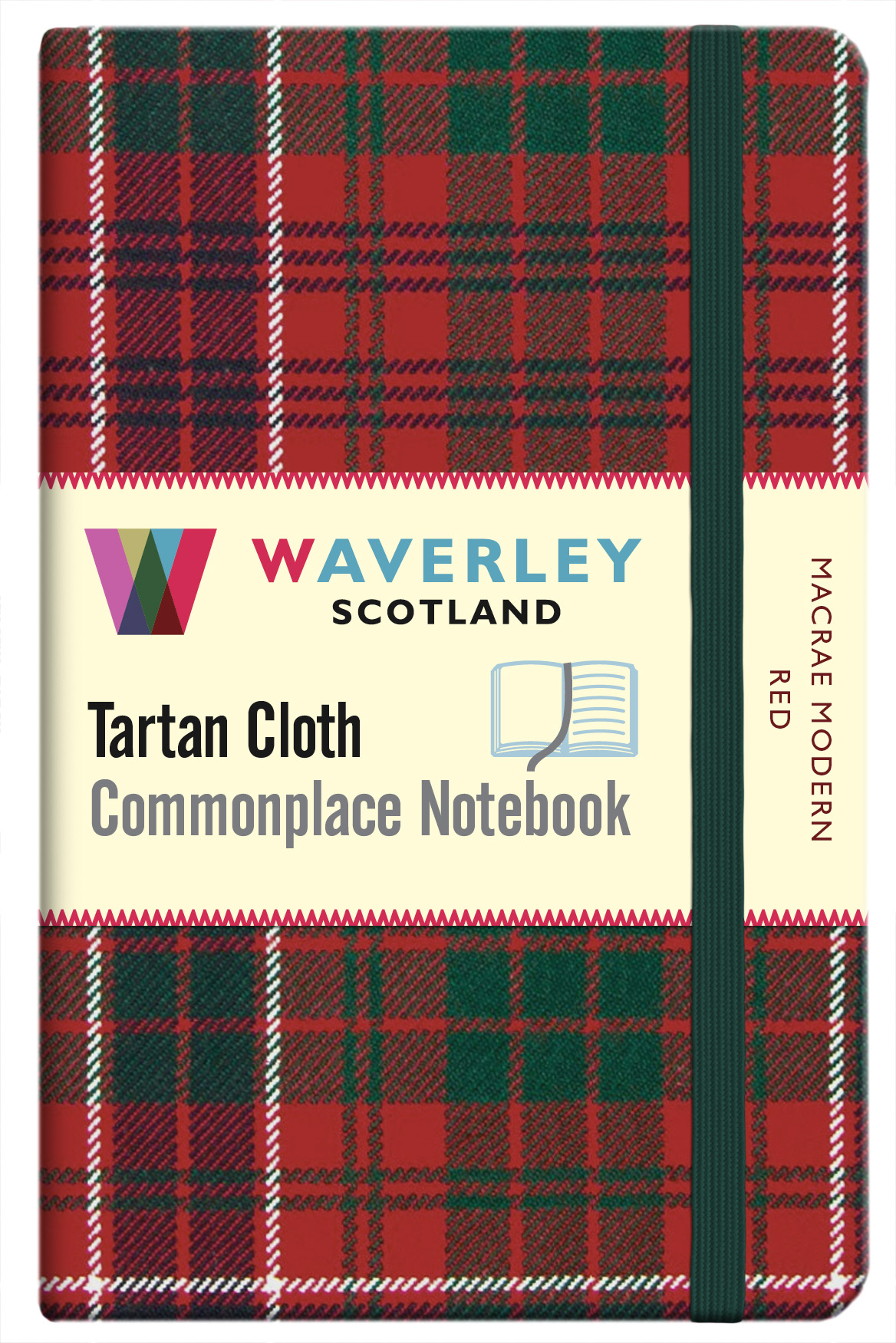 Tartan NB- Pocket MacRae Modern Red 9x14